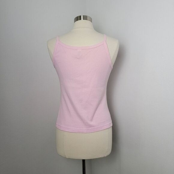 Y2K Millennial Pink Dallas Cowboys Spaghetti Strap Tank Top Juniors XL - Picture 7 of 11